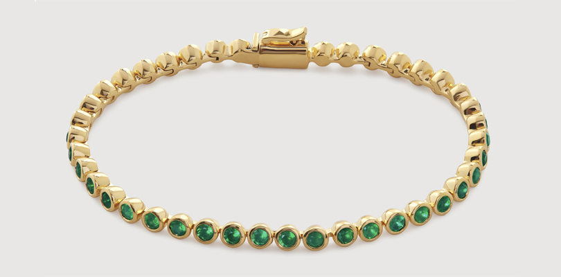 5 Chic Tennis Bracelets To Shop Now - The Gemstone Tennis Bracelet
