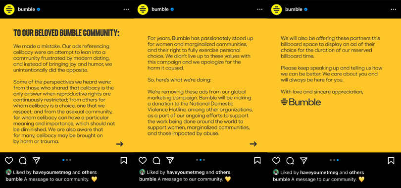 Bumble's Big Fumble: Dating App Humbled After New Ads Sting