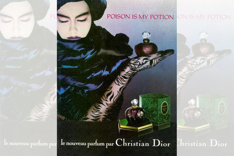 THE STORY OF Poison by Christian Dior - early dior advertisements