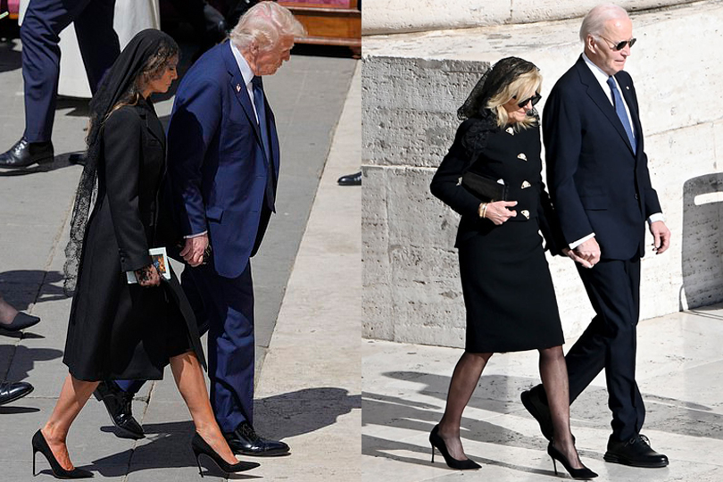 The Significance Of The Black Mourning Veils Worn At Pope Francis' Funeral