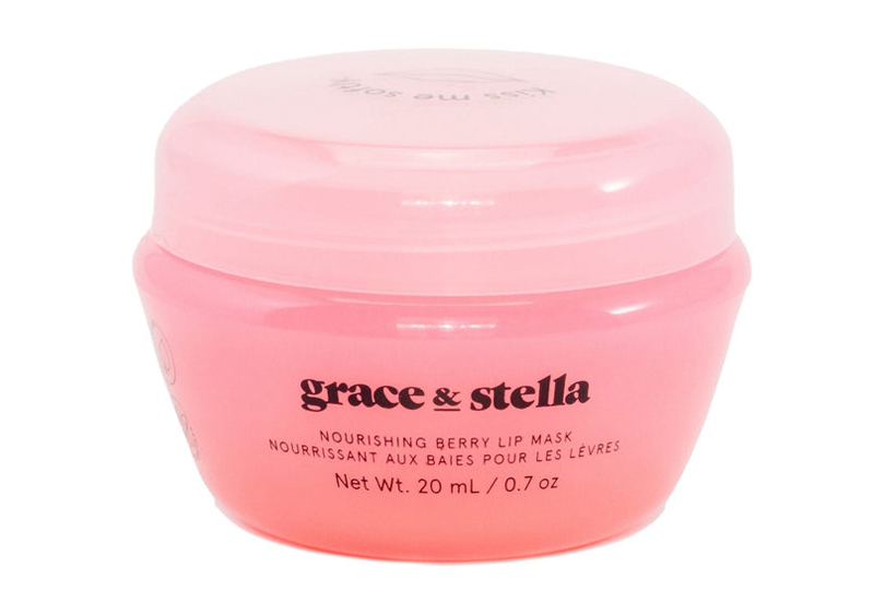 Soothe Gloss Hydrate More With 12 Tinted Lippies - grace stella Kiss Me Softly Lip Mask in Berry
