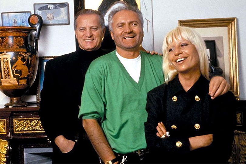 THE STORY OF Fashion Legend Gianni Versace - Santo Gianni and Donatella