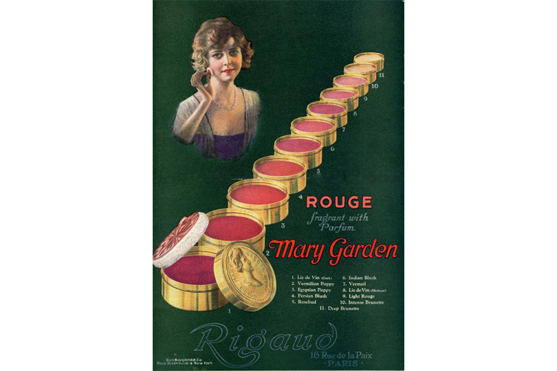 THE STORY OF Blush - 1920s Rouge advertisment