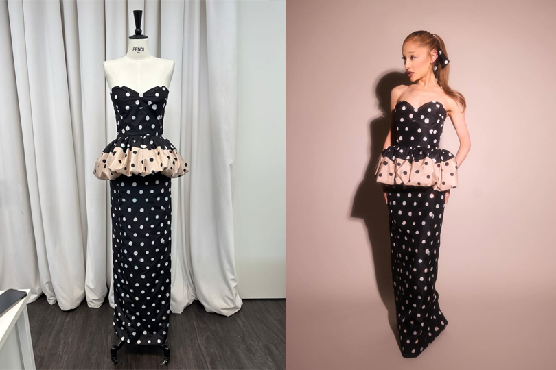 Ariana Grande Brought One Of Fall 2025's Biggest Trends To The VMAs Polka Dots - 2